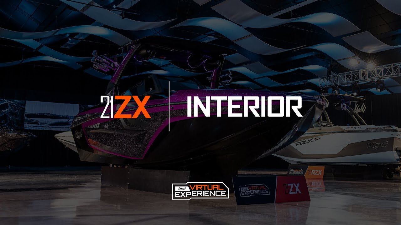 21ZX Interior | 2022 Tige Boats Virtual Experience