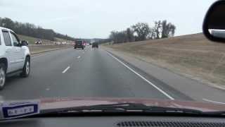 preview picture of video '25 Dec 2013 I-45 SB cruise Buffalo Texas 21.8 mpg with 100 miles 2001 Dakota 4x4 4.7L auto AWD QC'