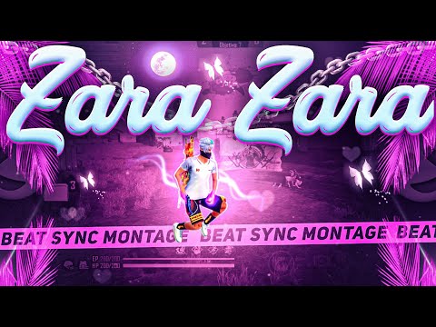 Zara Zara Bahekta Hai FreeFire Montage || Free Fire Best Edited Montage || LuFon