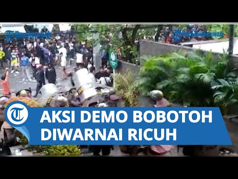 Aksi Anarkis Demo Bobotoh Diwarnai Ricuh, Diduga Sosok Pria Ini Menjadi Provokator