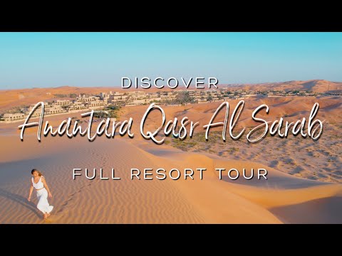 ANANTARA QASR AL SARAB (DESERT RESORT) 🏜 Full Tour and Review of this stunning 5* luxury hotel (4K)