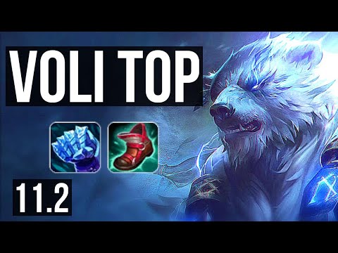 VOLIBEAR vs SYLAS (TOP) | 7/1/1, 600+ games, Dominating | KR Diamond | v11.2