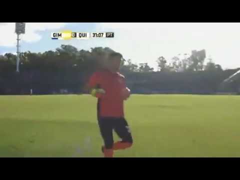 GOL DE RINAUDO - (2-0) - GIMNASIA vs QUILMES - Primera División 2017