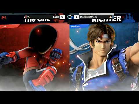 Sink or Swim 177 WR1 - DishonestMom (Richter) vs Lute! (Mii Sword Fighter/Mii Brawler)