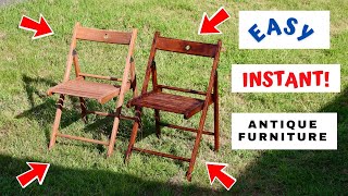 How To Make Your Furniture Look Antique with Minwax PolyShades - DIY 🌺