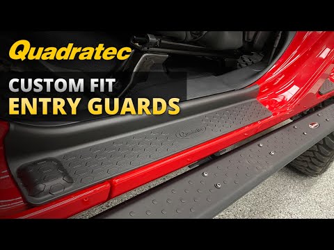 Quadratec Door Sill Entry Guards Install & Review for Jeep Wrangler JL & Gladiator JT