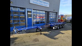 بيع العربات نصف المقطورة شاحنة نقل الحاويات D-Tec FT-43-03V Multichassis BPW disc Gescoopeerd Apk 7-2026 - صورة 4 | Autoline SA العربات نصف المقطورة شاحنة نقل الحاويات D-Tec FT-43-03V Multichassis BPW disc Gescoopeerd Apk 7-2026 | صورة 4 - Autoline