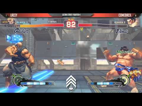 Xanadu Games Monthly 8/23/2014 - USF4 - Coin Up | Lacey VS. Kyle (Comeback)