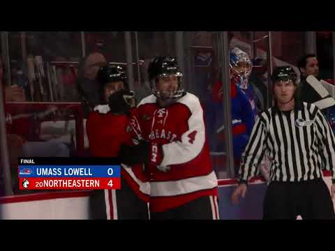 Highlights | Northeastern Men's Hockey vs. UMass Lowell | Feb. 17, 2024
