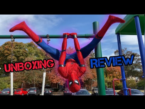 Spider-Man: Homecoming Colored Fabrics Suit by Print Costume UNBOXING & REVIEW!