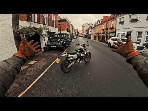 FIRST RIDE IN LONDON ON THE TRIUMPH SCRAMBLER 1200XE