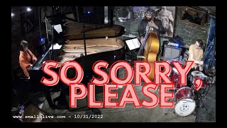 So Sorry, Please - Miki Yamanaka trio feat. Russell Hall Jimmy Macbride NYC Smalls