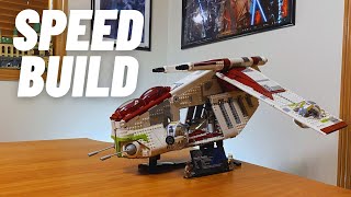 LEGO Star Wars UCS Republic Gunship UNBOXING & Speedbuild