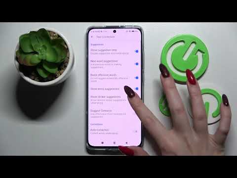 Auto Correction settings on Xiaomi 12X - Enaple or disable T9 on Xiaomi 12X