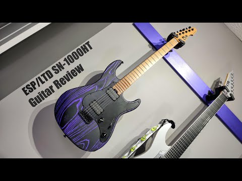 ESP/LTD SN-1000HT Purple Blast Guitar Review