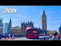 London Walk Horse Guards Parade To BIG BEN London Tour Apr 2022 London 4K HDR