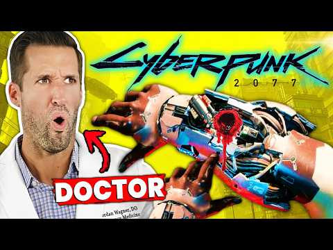 ER Doctor REACTS to Cyberpunk 2077 Finishers