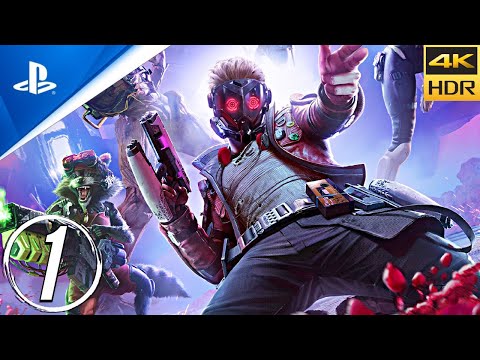 GUARDIANS OF THE GALAXY PS5 Walkthrough Gameplay PART 1 - MAIN CAMPAIGN [4K 60FPS HDR] No Commentary