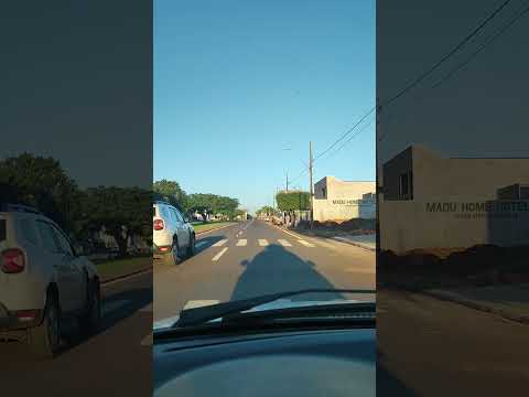 PASSANDO POR PARANACITY, SAIDA PARA COLORADO #automobile #sitio #chuvas #natureza #alerta #fazenda
