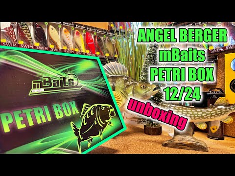 Interesting things! ANGEL BERGER mBaits Petri Box December UNBOXING