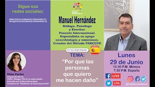 Por que las personas que quiero me hacen daño Apego, Trauma, Disociación.