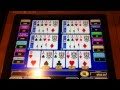 $5,000 Video Poker Jackpot - Dealt 4 Aces waiting for ...