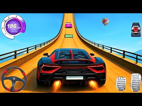 Crazy GT Car Stunt Racing – Extreme Mega Ramp Car | Android Gameplay Level 157-162