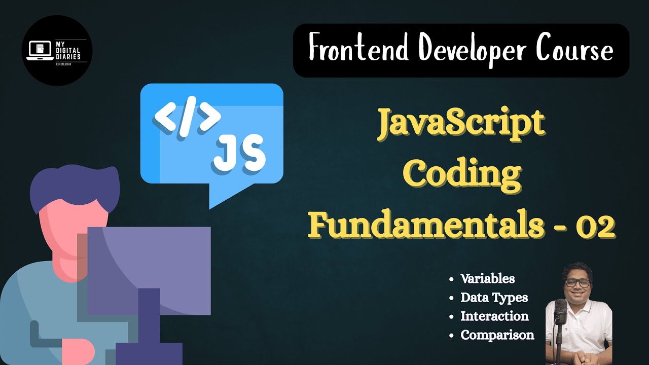 JavaScript Coding Fundamentals (Part 2) |  Variables, Data Types, Interaction & Comparison Explained