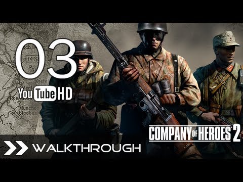 Company of Heroes 2 Walkthrough Gameplay - Part 3 Campaign (Mission 2 - Scorched Earth 2/2) HD 1080p