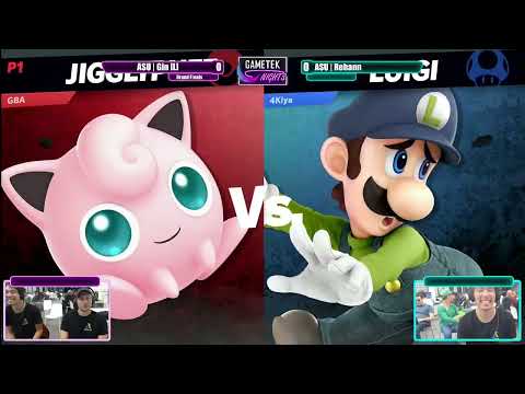 Gametek Night 2022.22 Grand Final - ASU | Gin (Jigglypuff) Vs. ASU | Réhann (Luigi)