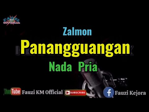 Panangguangan - Zalmon (Karaoke/Lirik) Nada Pria