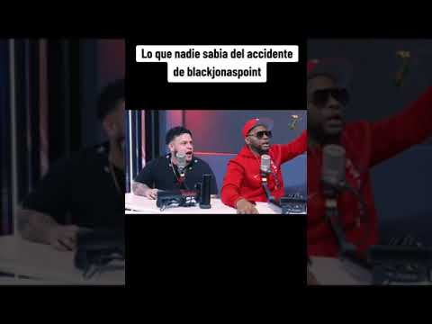 black Jonas point revela datos del accidente 😱