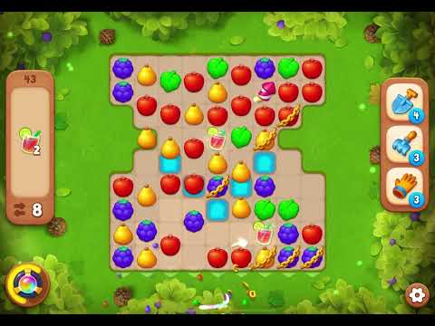 Gardenscapes Level 43 [No Boosters]