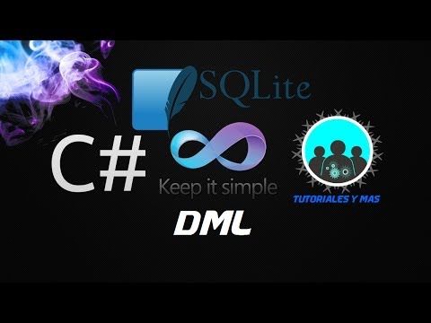 Hacer el DML de una BASE de DATOS SQLite CONECTADA a un Proyecto en C CRUD 2