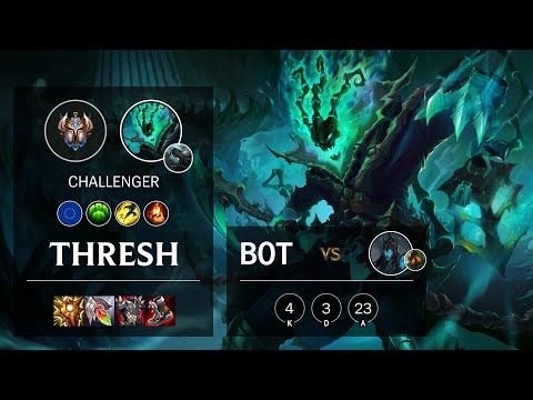 Thresh Bot vs Kalista - EUW Challenger Patch 11.12