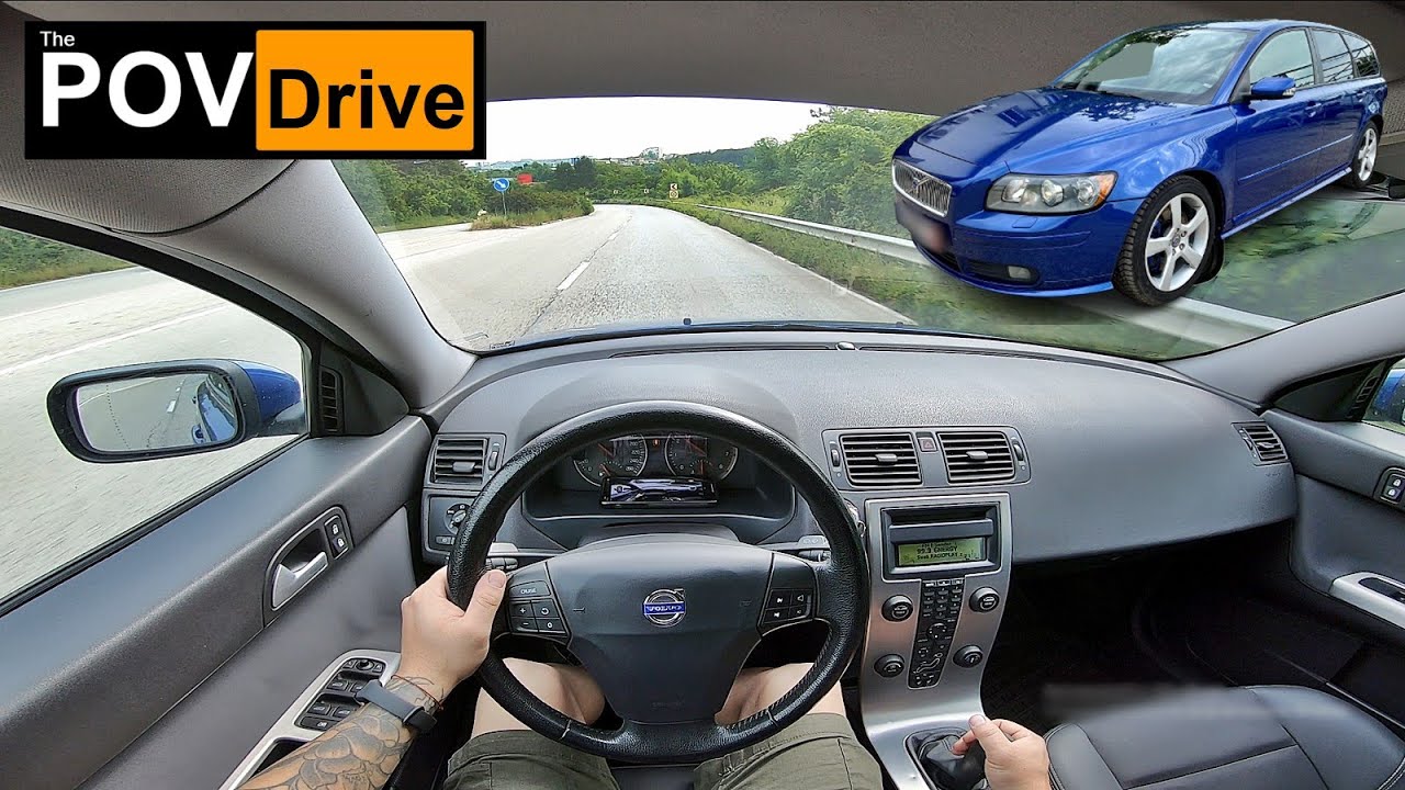 2006 Volvo V50 T5 220hp R-Design | POV Test Drive