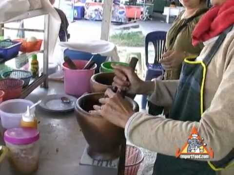 Thai Shredded Sour Mango & Cucumber Som Tum