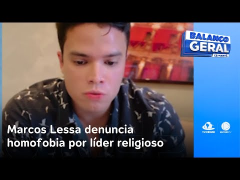 Cantor Marcos Lessa denuncia ser vítima de "deboche homofóbico" por líder religioso