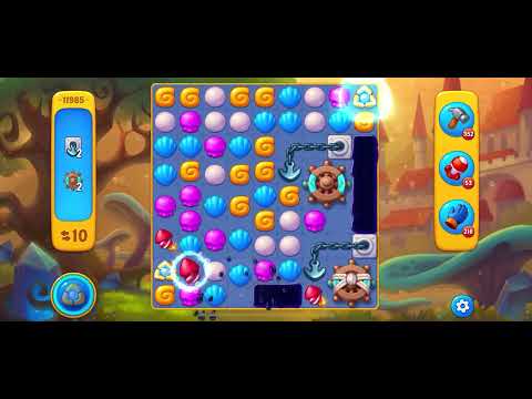 Fishdom level 11985 no boosters フィッシュダム ノーマル