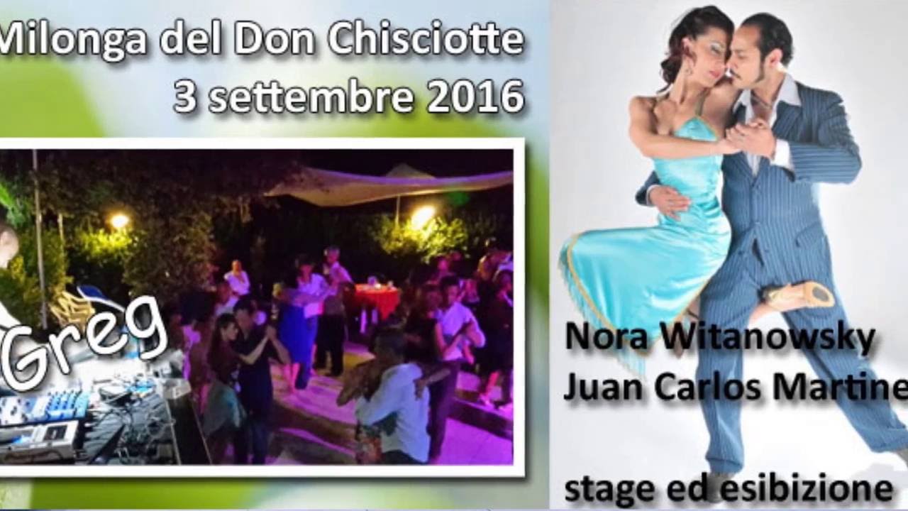 Milonga del don Chisciotte - Nora Witanowsky e Juan Carlos Martinez 4/4
