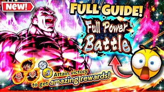🔥 HOW TO BEAT FULL POWER BATTLE VS JIREN GUIDE WITH TIPS AND TRICKS! DB LEGENDS 4TH YEAR ANNIVERSARY