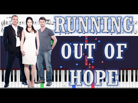 Simon Robin Brown - Running Out of Hope (Saving Hope Song) - Piano Tutorial w/ Sheets