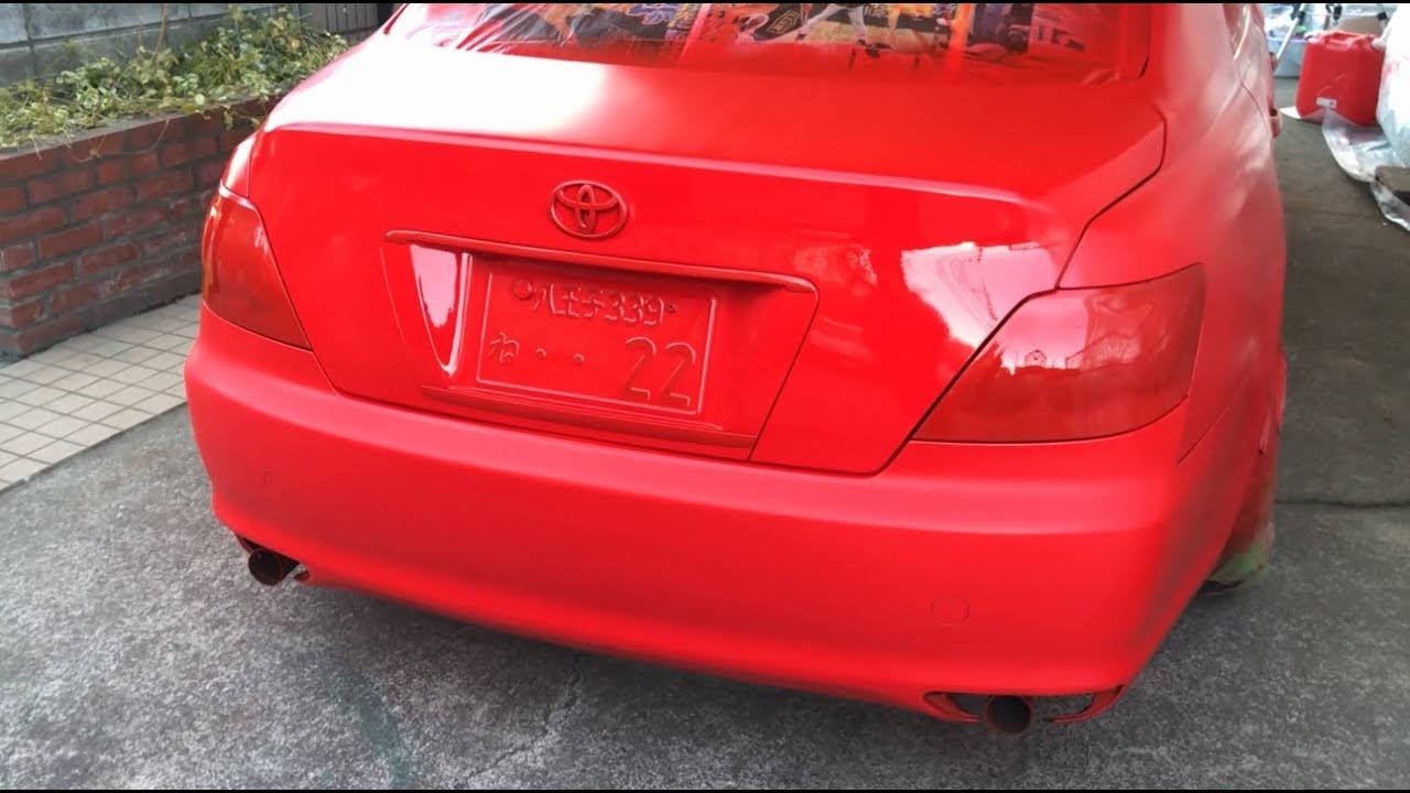 【素人DIY】ラバーペイントでオールペンしてみたよ