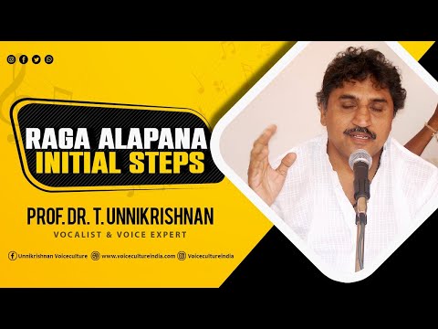 Raga Alapana Initial Steps