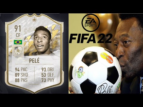 BABY PELE! FIFA 22 PELE (91) PLAYER REVIEW