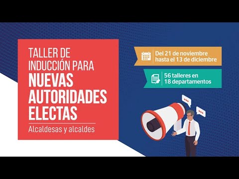 Taller de Inducción para Nuevas Autoridades Electas - Alcaldesas y alcaldes, video de YouTube