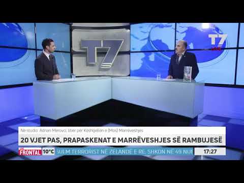 Adnan Merovci, intervistë në Frontal | T7
