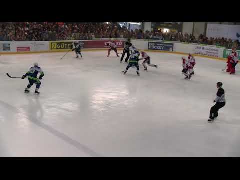 ECDC Memmingen vs. EV Lindau Spiel 2 Finale Playoff Oberliga Süd-Bayernliga17/18