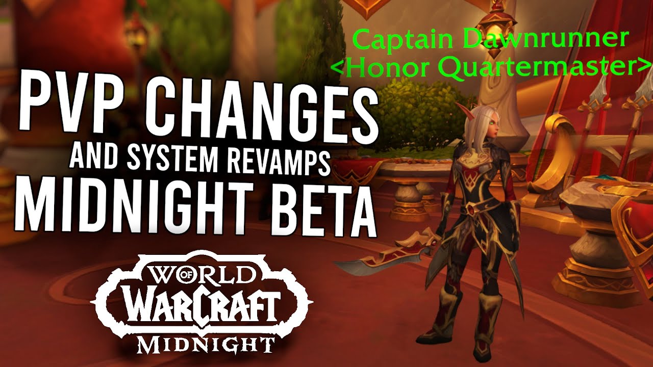 Major PvP Changes In Midnight! New PvP Zone, CC NERFS, And More | World Of Warcraft