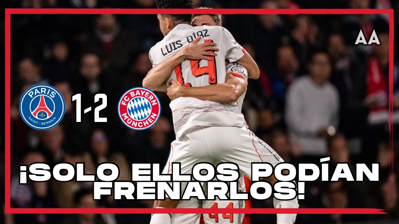 ¡EL MEJOR EQUIPO DEL MUNDO! Bayern Múnich gana en París y se coloca como el FAVORITO a ganarlo TODO